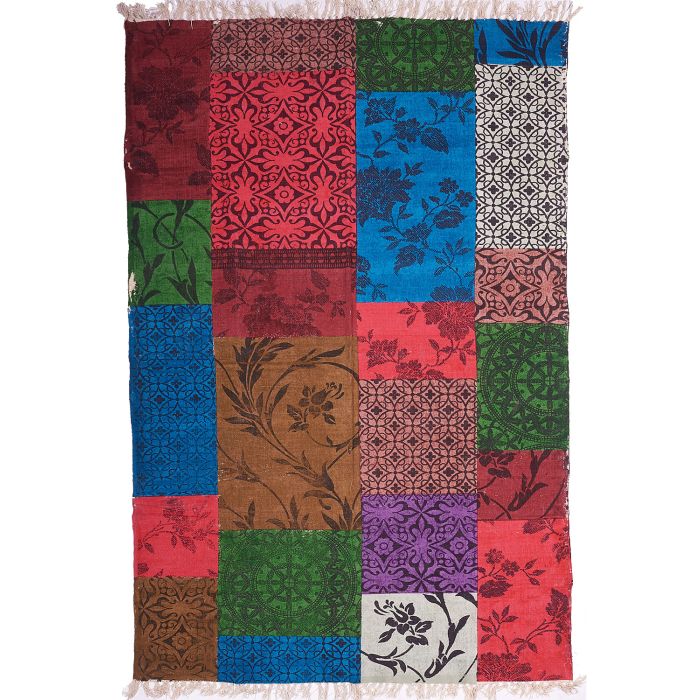 PATCH NAVY FLOWERS
