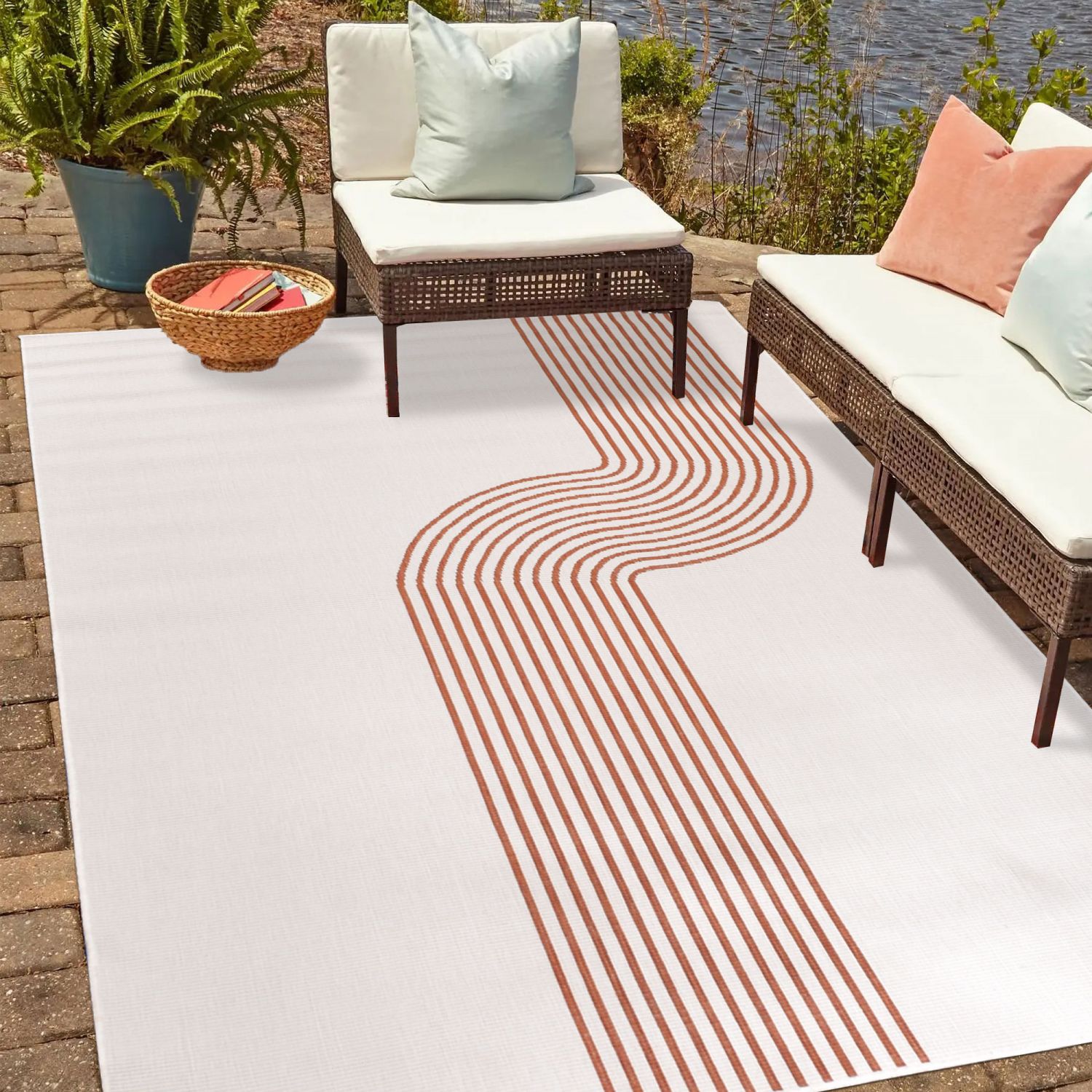 Tapis salon MARGOLD Or - Un Amour de Tapis