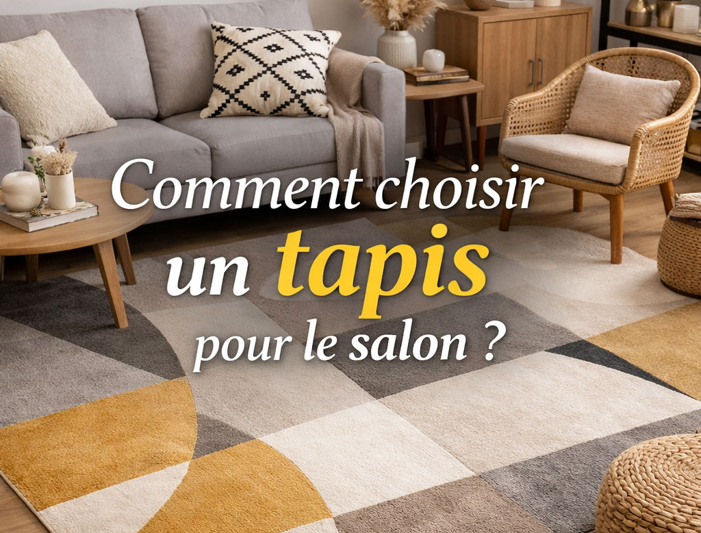 Comment choisir un tapis pour le salon ? : Guide complet