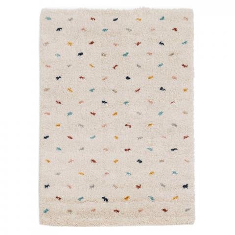 Tapis à poils longs CALYPSO 4 Rose