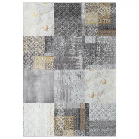 Tapis kilim CARRAL Gris
