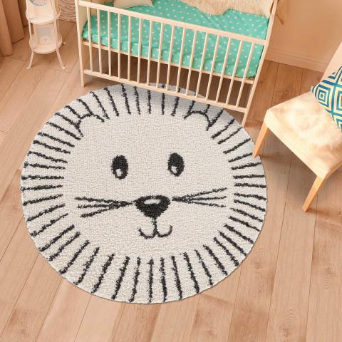 Tapis pour enfant LION Beige
