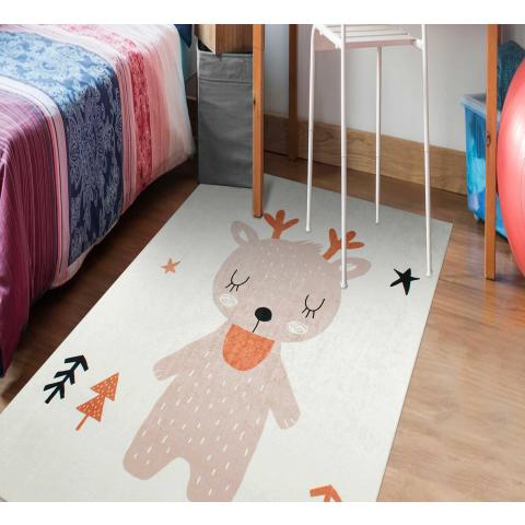 Tapis pour enfant RENNE Marron