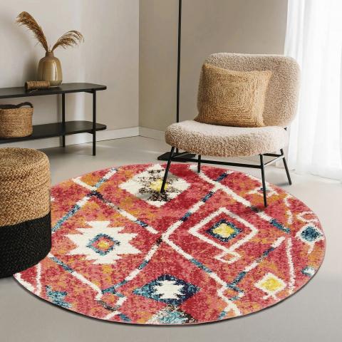 Tapis Berbère LYN5 OURIKA B Multicolore