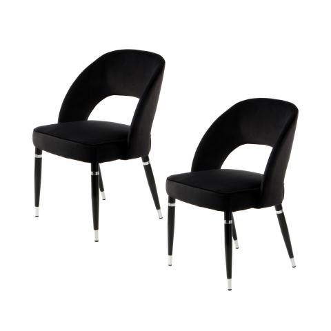 Fauteuil LOT DE 2 ABE Gris