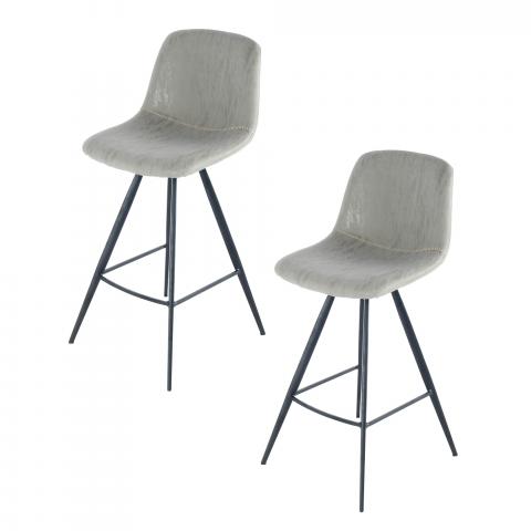 Petite décoration d'intérieur LOT DE 2 IBI Gris
