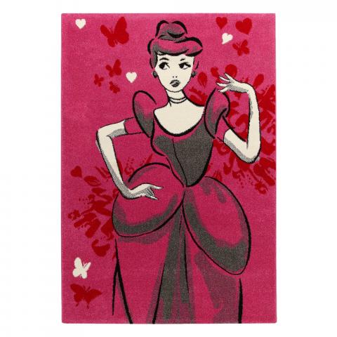 Tapis rose CINDERELLA Rose