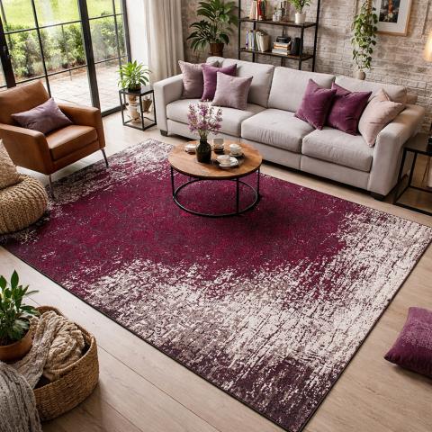 Tapis vintage AURATA Rose