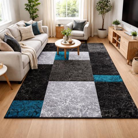 Tapis de couloir CARARELLE Vert