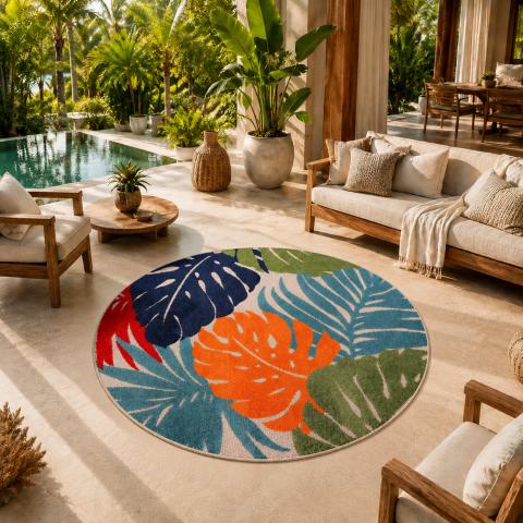 Tapis anti-poussière CHIMEKI Multicolore