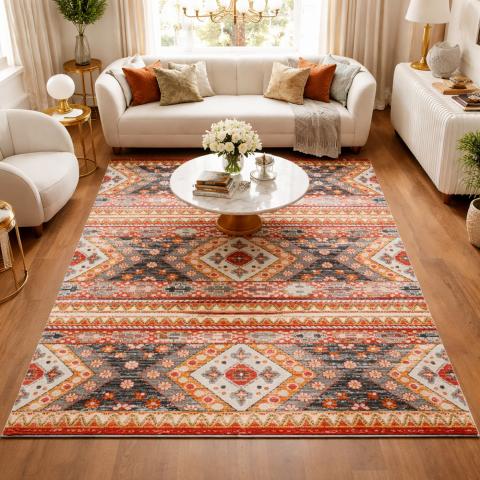Tapis Berbère CLARK 5 Multicolore
