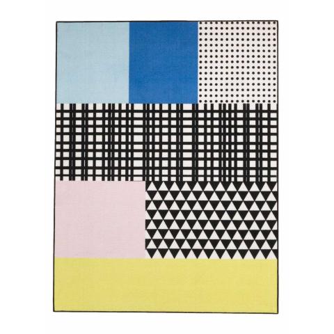 Tapis pour chambre ado GRID Multicolore