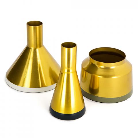 Vases LOT DE 3 SHINE Noir