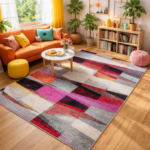 Tapis multicolore ELYZA Multicolore
