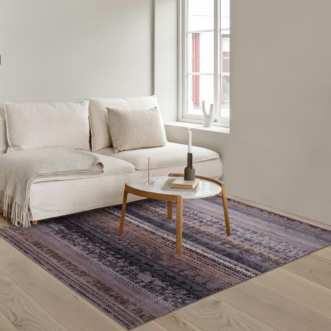 Tapis en acrylique GREDGE Marron