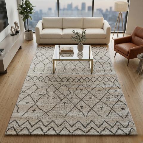 Tapis Berbère ESSAOUER Beige