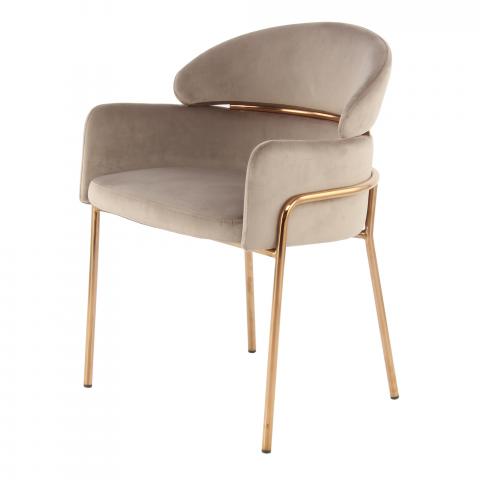 Fauteuil AVA Marron