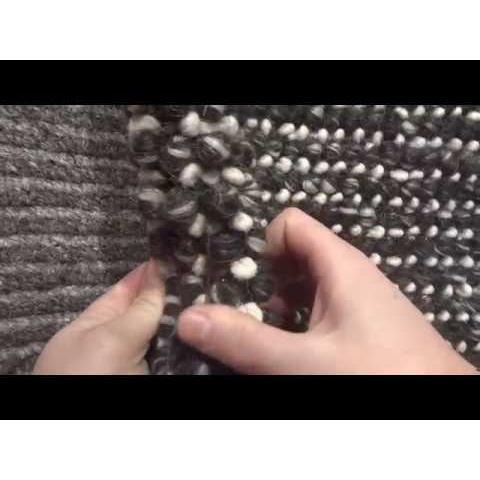 Unamourdetapis -Tapis LOOK 603 COULEUR NATUREL SANS TEINTURE charbon (37-603-001-104) marque LOOK