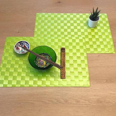 Sets de table LOT 6 SO Vert