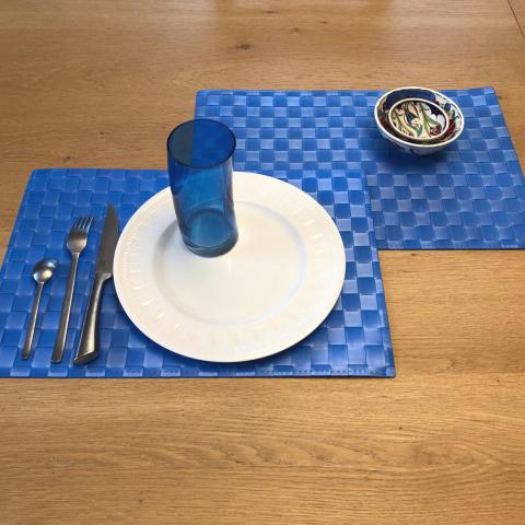 Sets de table LOT 6 SO Bleu