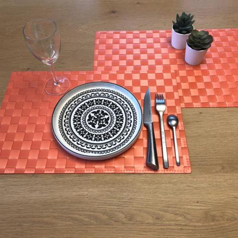 Sets de table LOT 6 SO Orange