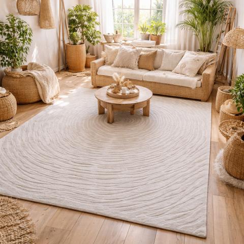 Tapis de chambre IZ Ecru