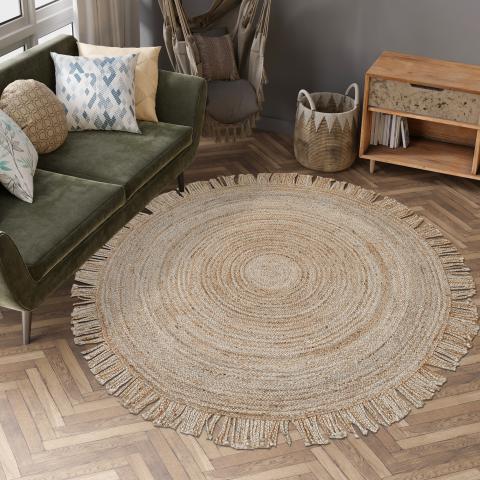 Tapis rond JT SATCH Beige