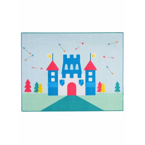 Tapis bleu et vert LICESS A Bleu