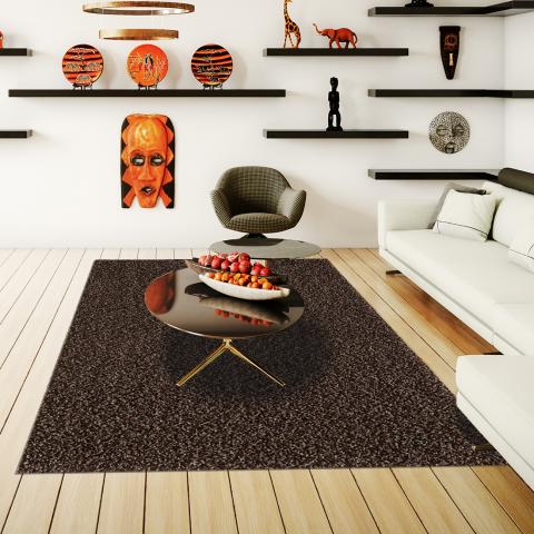 Tapis chinés SG LOCA Marron