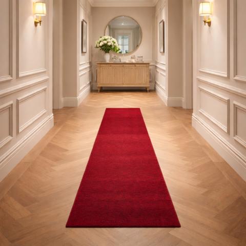 Tapis chinés LOOK 418 Rouge