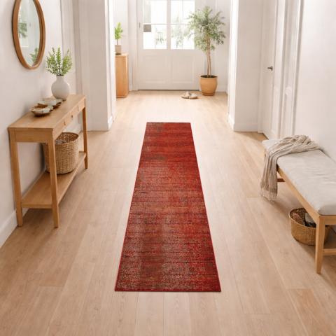 Tapis Berbère LYN1 CHILA Rouge