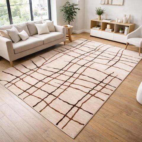 Tapis 60x110 cm LYN1 MALMO Beige