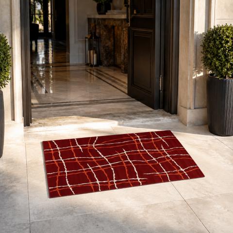Tapis rouge LYN1 MALMO Rouge