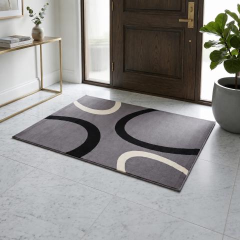 Tapis 60x110 cm LYN1 TEMPO Gris