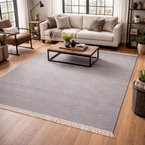 Tapis de couloir LYN12 BAYA IBAY Gris