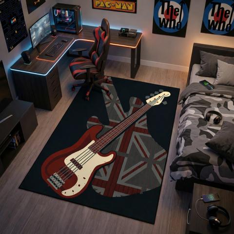 Tapis noir LYN49 GUITARD Noir