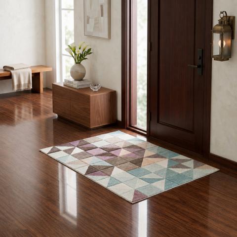 Tapis 40x60 cm LYN8 MARIX Gris