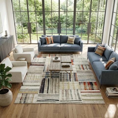 Tapis Berbère LYN8 MARO Beige