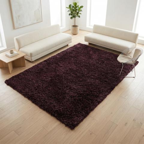 Tapis à poils longs MALAIDORY Violet