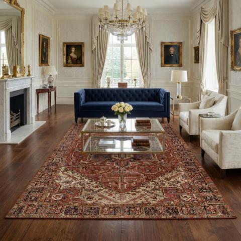 Tapis d'Orient MEDAYON O Multicolore