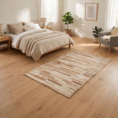 Tapis cousu NATAL Beige