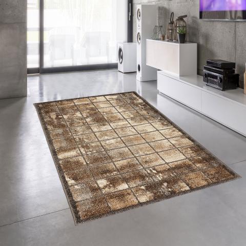 Tapis à carreaux NATACT 1 Gris