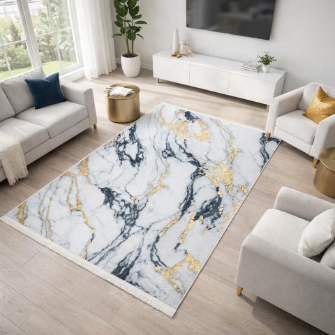 Tapis de couloir long PERY Or