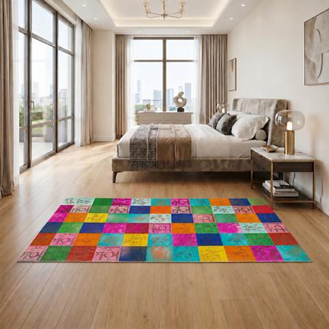 Tapis cousu POP R&L Multicolore