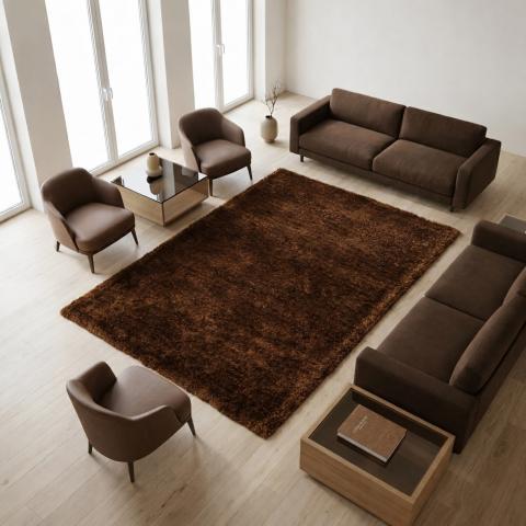 Tapis chinés PRESTIGE Marron