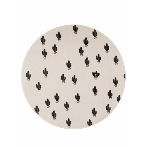 Tapis pour chambre ado PRICKLY Blanc