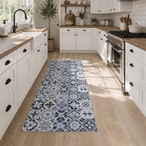 Tapis en vinyle PVC KIT Multicolore