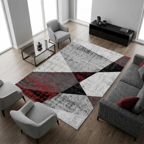 Tapis rouge ROSALINE Rouge