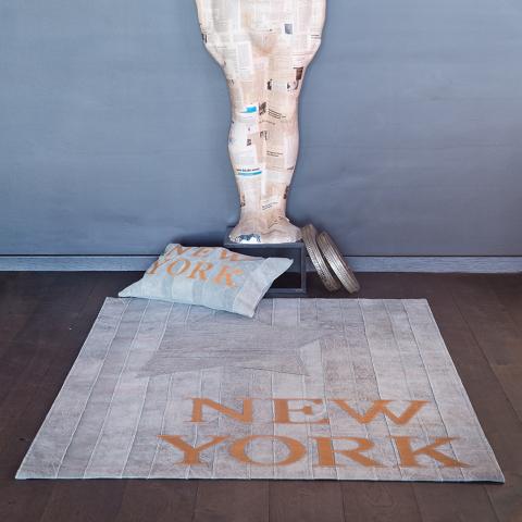 Tapis kaki NEW YORK A Gris