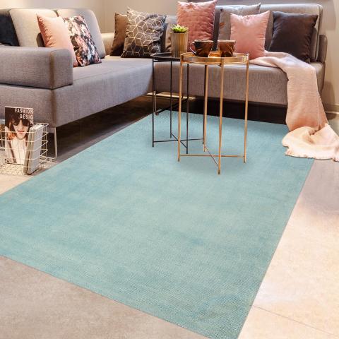 Tapis chinés DOLCE Bleu